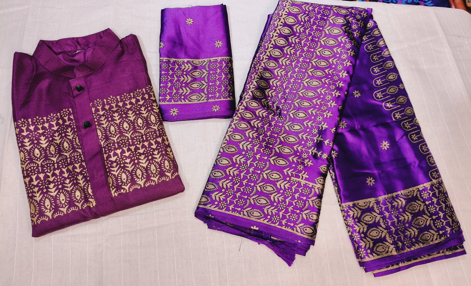 জাপানি সিল্ক শাড়ি নরম ও আরামদায়ক স্কিন প্রিন্টের নিখুঁত কাজ